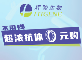 不用錢，HA/ Myc/ Actin超濃抗體免費送！