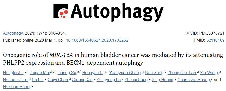 LC-MS/MS蛋白鑒定實驗客戶高分文獻(xiàn)-輝駿生物